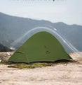 Teltta Kahdelle hengelle, ultrakevyt 20D Nylon Vihre&auml;, kupoliteltta