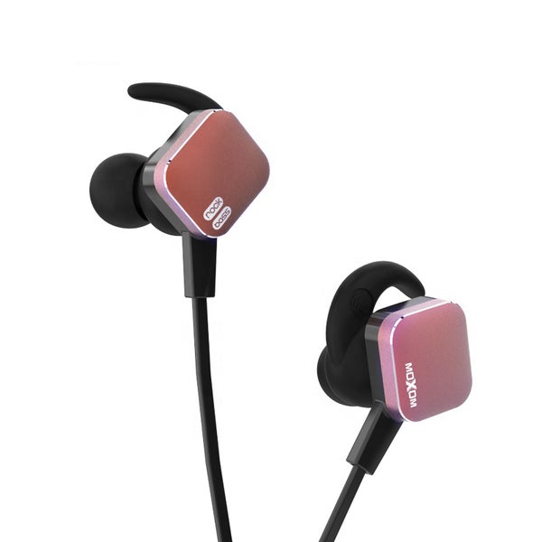 Langattomat Bluetooth kuulokkeet Roosa vesitiivis IPX4