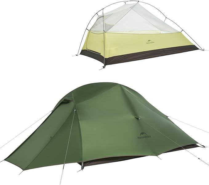 Nylon Teltta 2-3 hengelle Naturehike Vihre&auml;