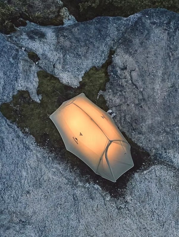 Teltta Kahdelle hengelle, ultrakevyt 20D Nylon Vihre&auml;, kupoliteltta