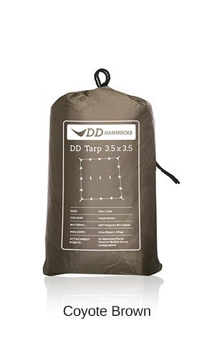 DD Tarp 3,5 x 3,5m Coyote Brown