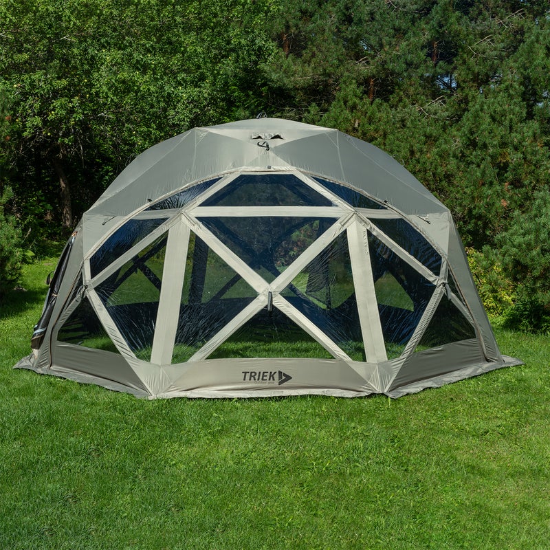 Dome teltan vesitiiviit TPU ikkunat