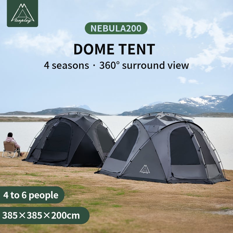 Dometeltta lattialla harmaa Silver Coating