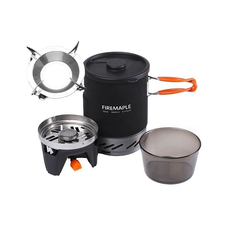 Retkikeitin Star X1 1 litra Firemaple. Mukana tulee kuppi / soppakulho ja paistinpannun alunen.