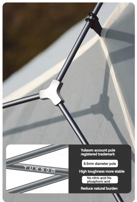 Teltta Kahden hengen ultrakevyt 20D Nylon, vihre&auml;