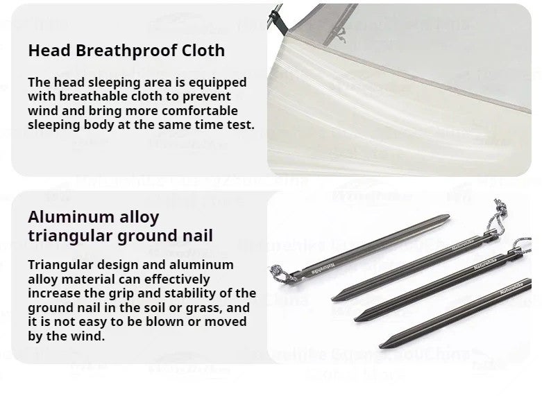 Teltta Kahden hengen ultrakevyt 20D Nylon, vihre&auml;