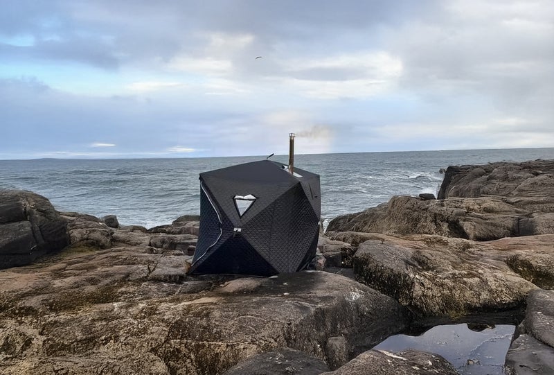 Telttasauna pilkkiteltta 180 x 180 x 200