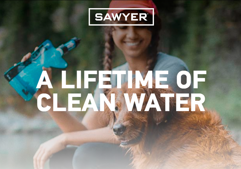 Sawyer MINI puhdistimella voit suodattaa 378 540 litraa vett&auml;. K&auml;yt&auml;nn&ouml;ss&auml; t&auml;m&auml; vesim&auml;&auml;r&auml; riitt&auml;&auml; koko elini&auml;n.