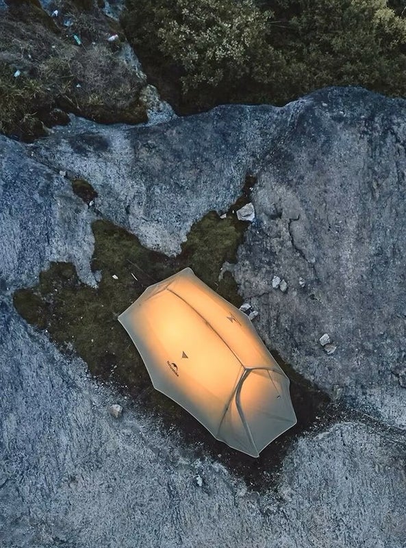 Teltta Yhden hengen ultrakevyt 20D Nylon