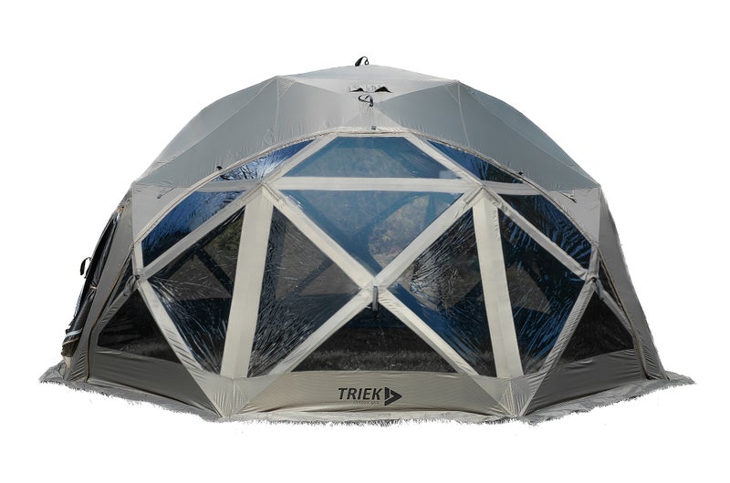 Dome teltan vesitiiviit ikkunat