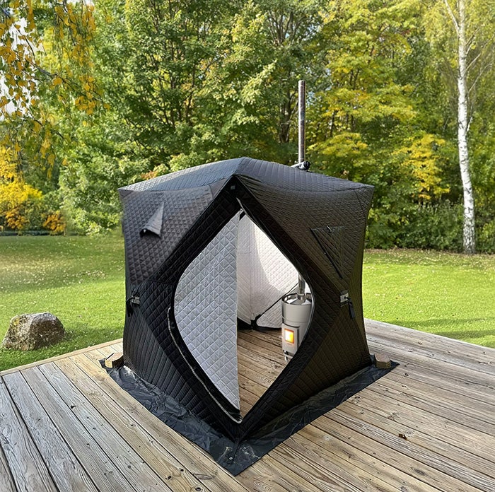 Telttasauna pilkkiteltta